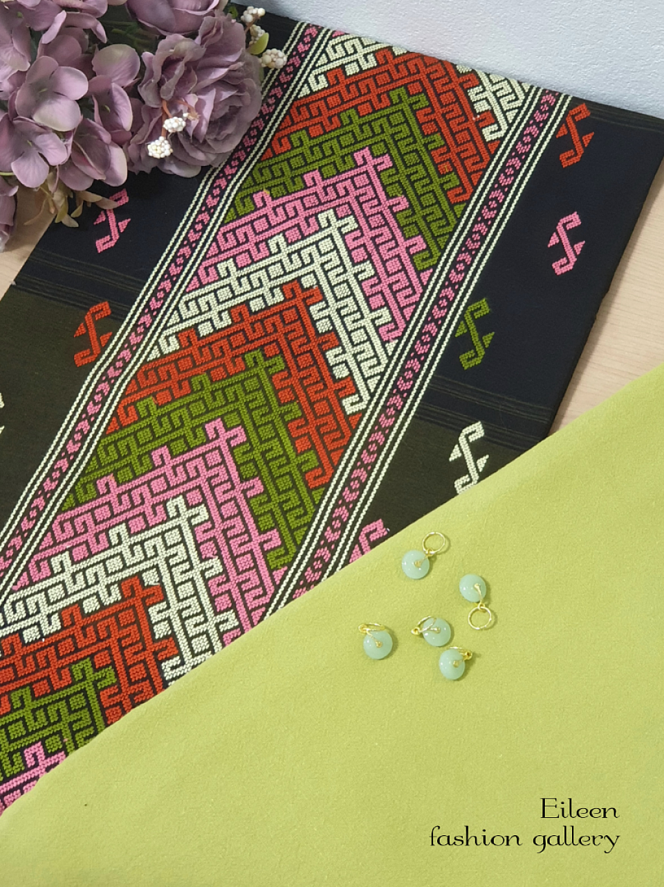 Kachin Traditional Weaving Fabric