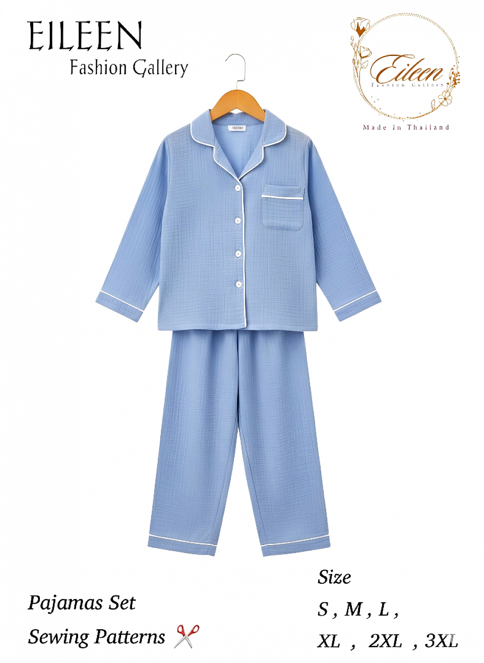 Pajamas Set for children ( 200 B/ one size) new born to 12 years , S,M,L,XL,2XL,3XL